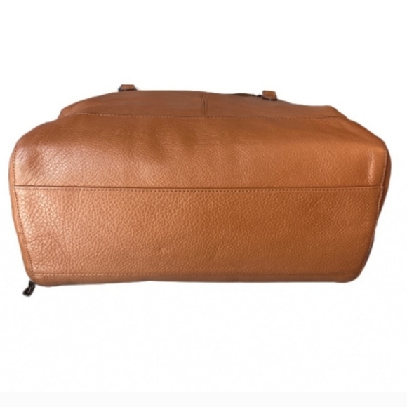 Coach 31324 Brown Park Soft Leather Kathryn Zipper Tote Bag Preloved - Picture 7 of 10